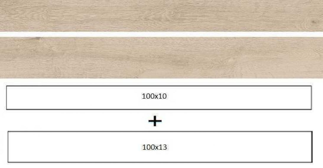 Woodreal Bianco 130x1000 / 100х1000 мм