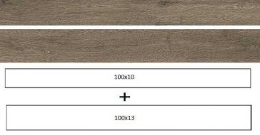 Woodreal Tortora 130x1000 / 100х1000 мм
