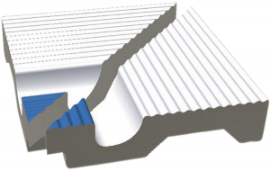 XPI56005 Pool (SET 2 pcs) 11,2x11,2