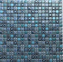 Xindi Blue (стекло) 15*15 300*300