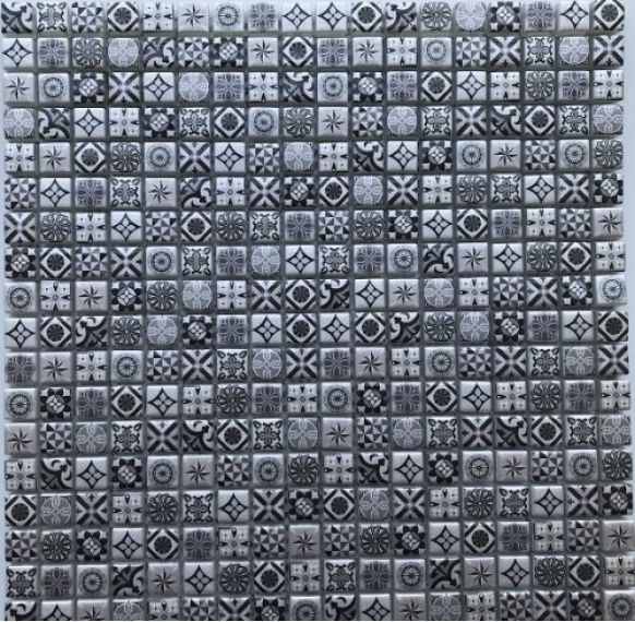 Xindi Grey (стекло) 15*15 300*300
