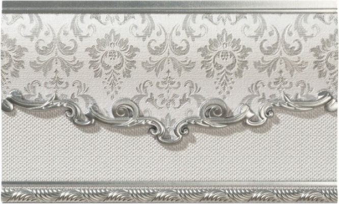Zocalo Poem Plata-Perla 15x25