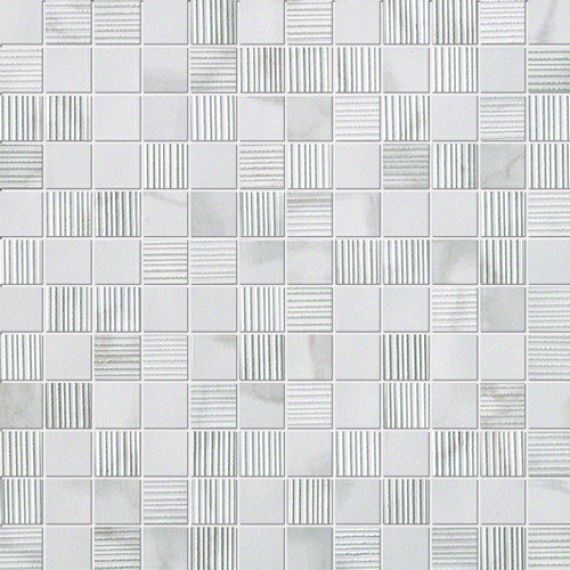 fLTB Roma Calacatta Mosaico 30.5x30.5