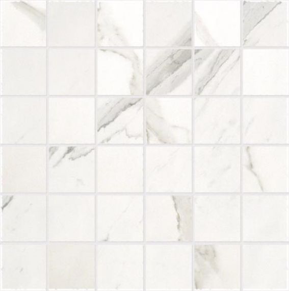fNGH Roma Diamond Statuario Macromosaico 30x30