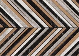 fNJ0 Roma Diamond Mosaico Spinato 25.5x29.5