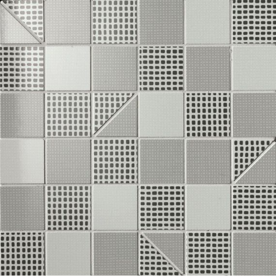 fOEI Pat Grey Slash Mosaico 30.5x30.5