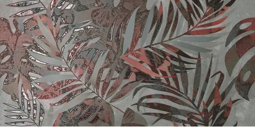 fQK2 Плитка Murals Tropic Ibisco 80x160