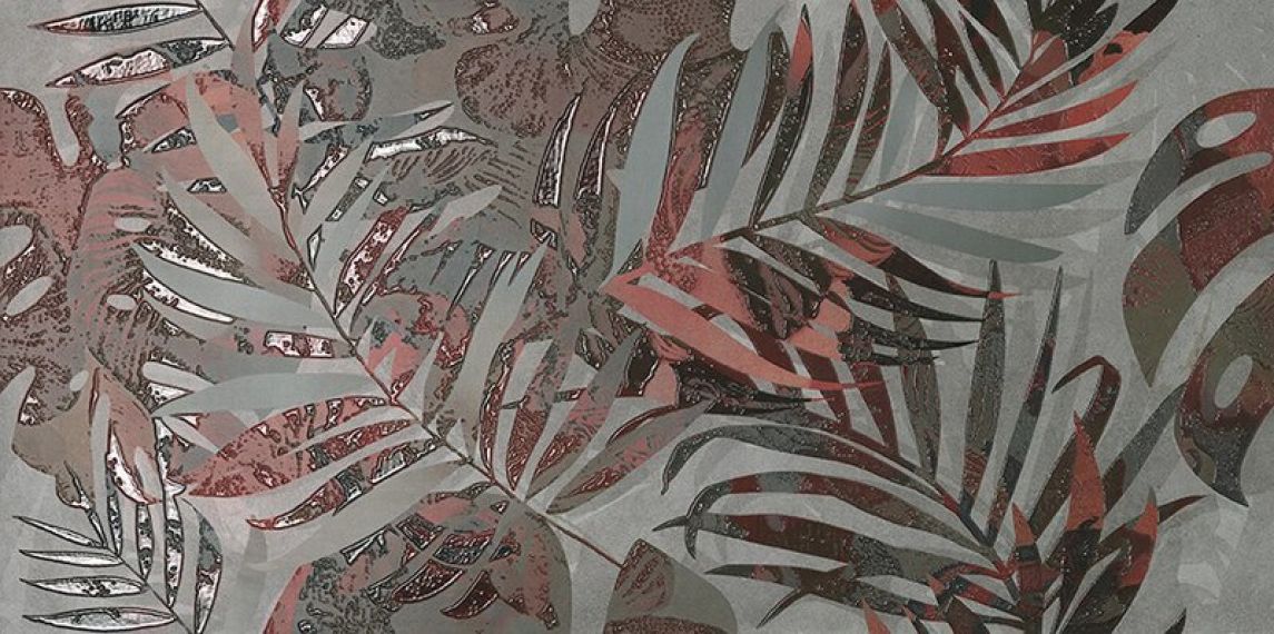 fQK2 Плитка Murals Tropic Ibisco 80x160