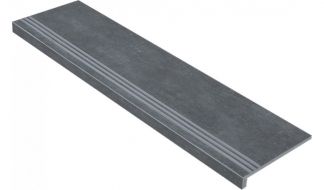 Stage Lux Granite Stone CEMENT Grey Dark / Ступень Lux Гранит Стоун ЦЕМЕНТ Темно-серый SR 1200x320
