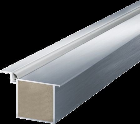 коробка INVISIBLE ОПТИМ под покраску алюм. М10 (972х2050) Правое