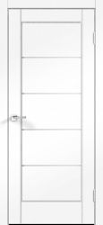 Дверное полотно SoftTouch SoftTouch PREMIER 1 600х2000 цвет Ясень белый структурный стекло Лакобель белое Левое/Правое