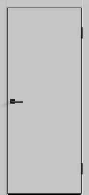 Дверное полотно Эмаль ФЛЭТ 40/БЛЭК глухое 900х2000 цвет Светло-серый Левое/Правое