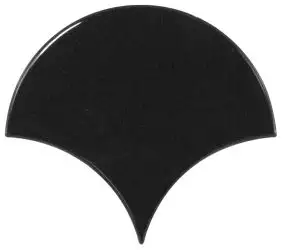 21967 Плитка Fan Black 10,6х12