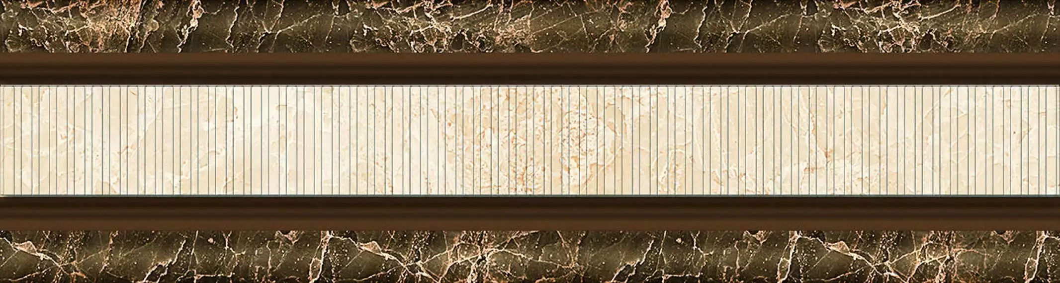 281 Плитка Бордюр Hermitage 8.5x30