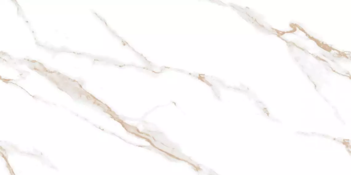 Calacatta Sharp Gold Белый Полированный 60х120