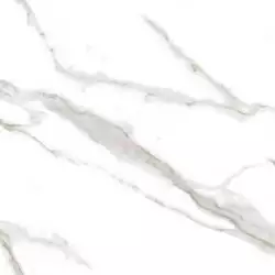 Calacatta Sharp Silver Белый Полированный 60х60
