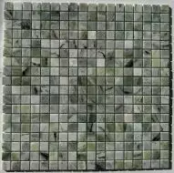 PIX312 Мозаика Jet Green полированная 15x15 305х305х4