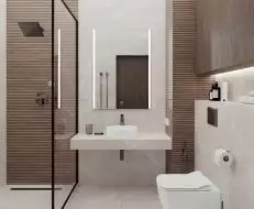 Pietra Grigio светло-коричневый матовый карвинг 60х60