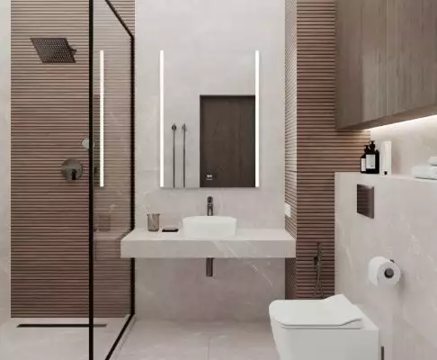 Pietra Grigio светло-коричневый матовый карвинг 60х60