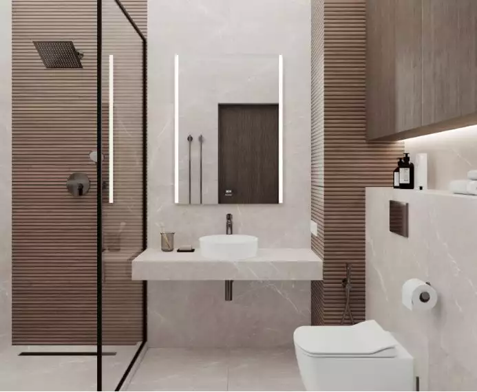 Pietra Grigio светло-коричневый матовый карвинг 60х60