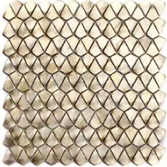 S117 Мозаика Stamping Aluminum Gold 29,1x29,8x0,6
