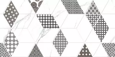 TP3628H2 Декор Дамон Ромбы ректификат 30x60