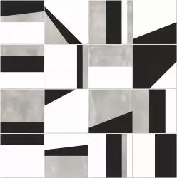 0003483 PLAY EDGE MIX GREY 20x20