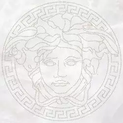 0262750 MEDUSA GLITTER BIANCO 39x39
