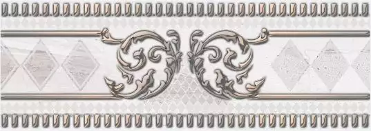 05-01-1-72-03-06-1105-0 Бордюр Лаурия серый 7х20