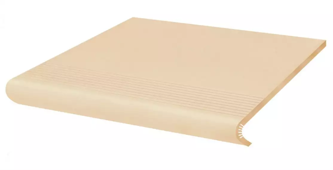 0552 Ступень прямая с капиносом Krem/Cream 30,0х32,0х0,11