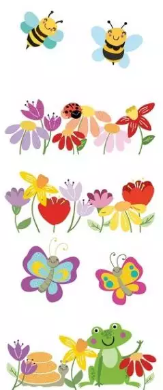 06-01-1-52-05-01-3028-0 Плитка Kids Flora 40х100