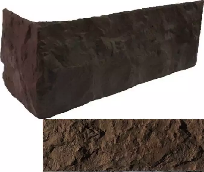 1-28-00 Доломит Угловой элемент 23,3x13.2x13.2
