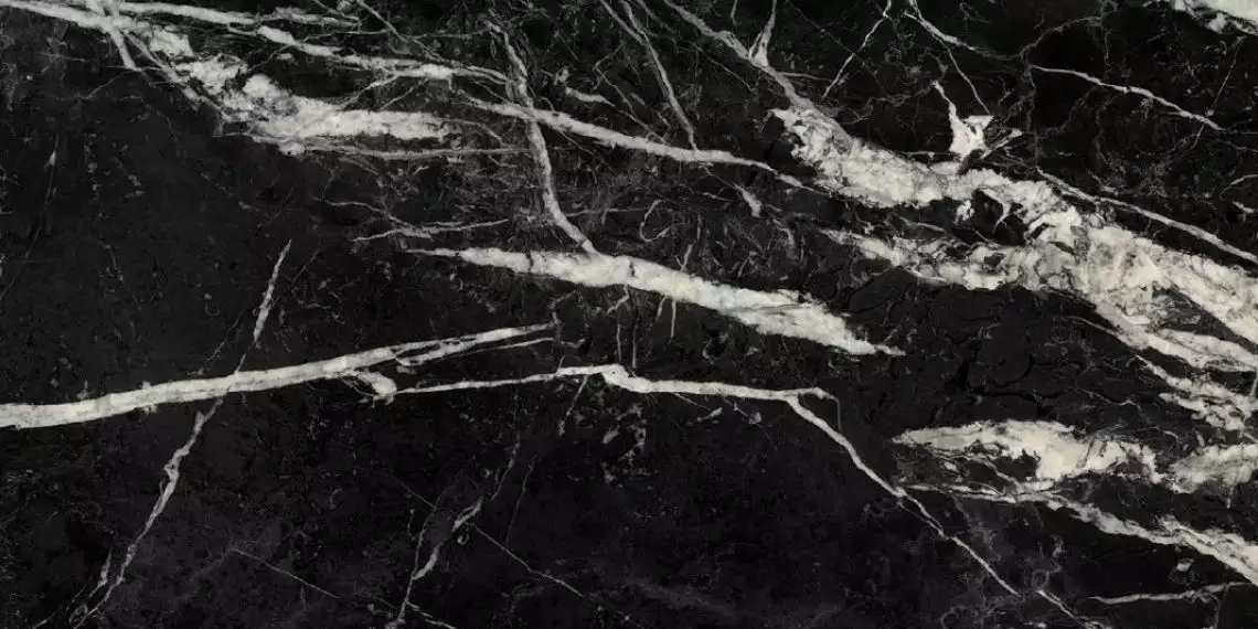 100302694 Xlight Marquina Black Polished 6mm 150x300