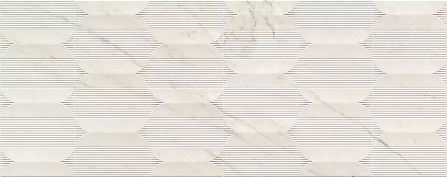100354919 Плитка Glem White Deco 59,6x150