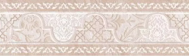 10212001904 Плитка Ternura Бежевый Бордюр 25x7,5
