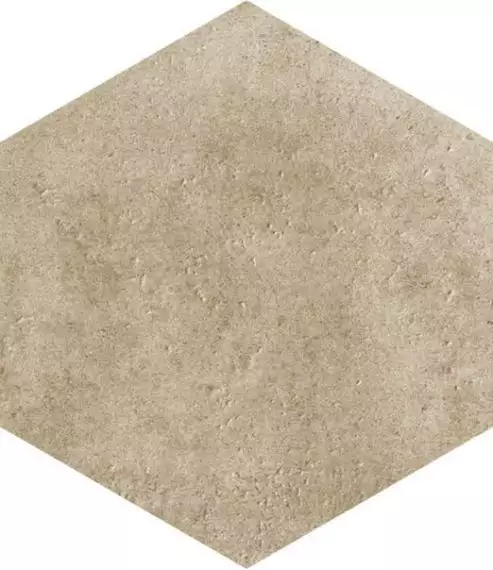 1047246 RIABITA ESAGONA NATURAL 24x27,7