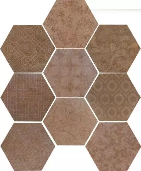 1047248 RIABITA ESAGONA FABRIC CLASSIC 24x27,7