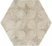 1047251 RIABITA ESAGONA FABRIC NATURAL 24x27,7