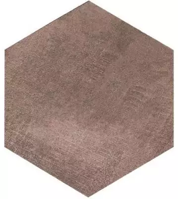 1047331 DOCKLANDS BROWN HEXAGONE 24x27,7