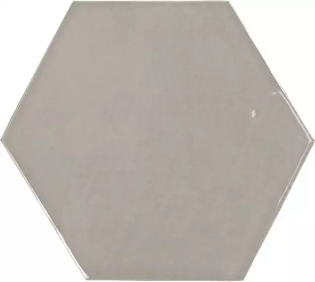 122079 ZELLIGE HEXA GREY 10,8x12,4