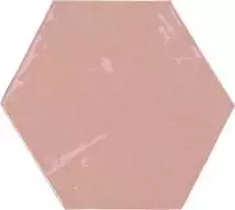 122082 ZELLIGE HEXA PINK 10,8x12,4