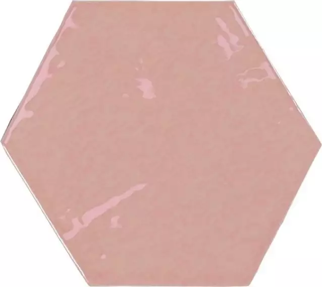 122082 ZELLIGE HEXA PINK 10,8x12,4