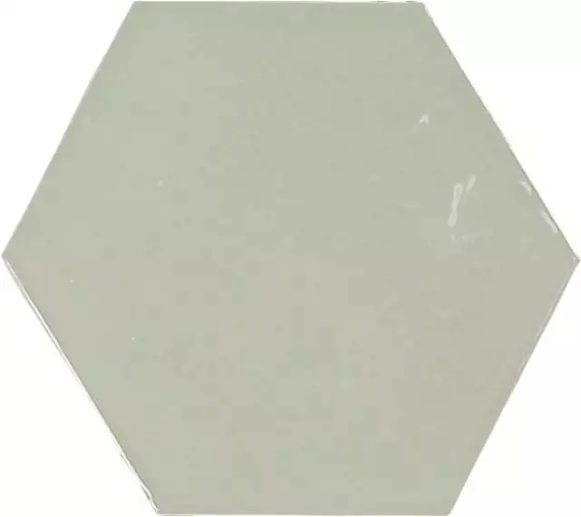 122083 ZELLIGE HEXA MINT 10,8x12,4
