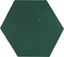 122086 ZELLIGE HEXA EMERALD 10,8x12,4