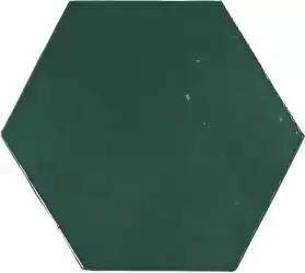 122086 ZELLIGE HEXA EMERALD 10,8x12,4