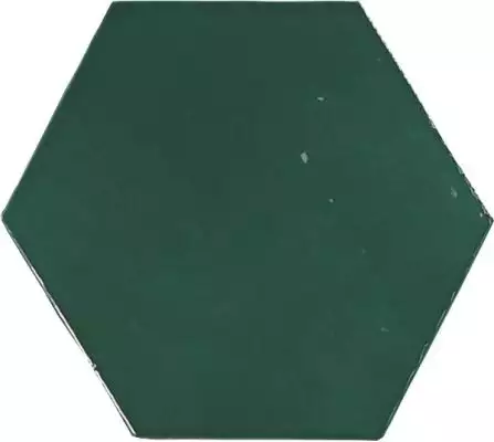 122086 ZELLIGE HEXA EMERALD 10,8x12,4