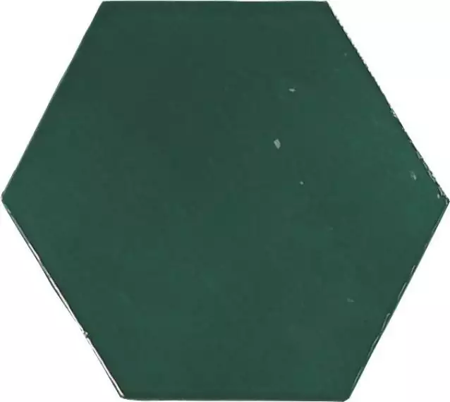 122086 ZELLIGE HEXA EMERALD 10,8x12,4