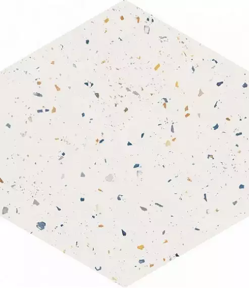 123385 Terrazzo White Colours 32x36.8