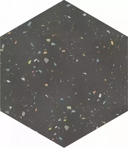 123386 Terrazzo Graphite Colours 32x36.8