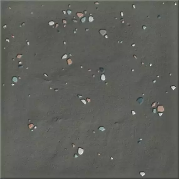 126394 STARDUST PEBBLES NERO R10 15x15